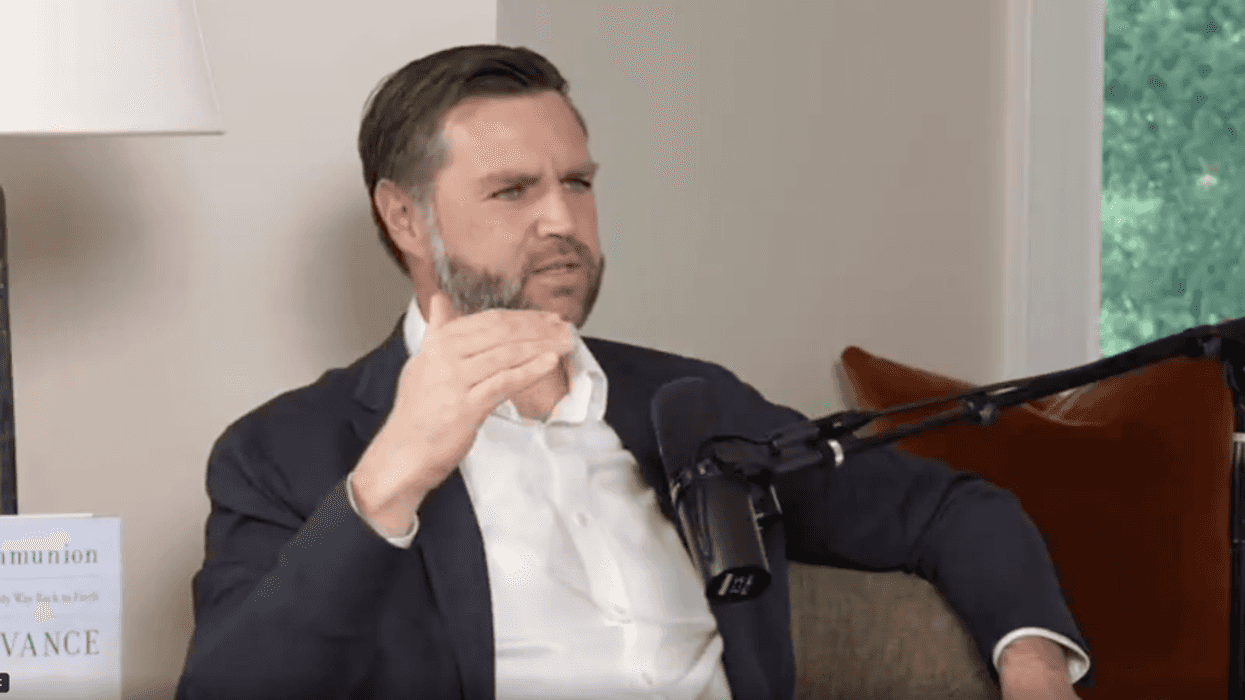 Screenshot of JD Vance