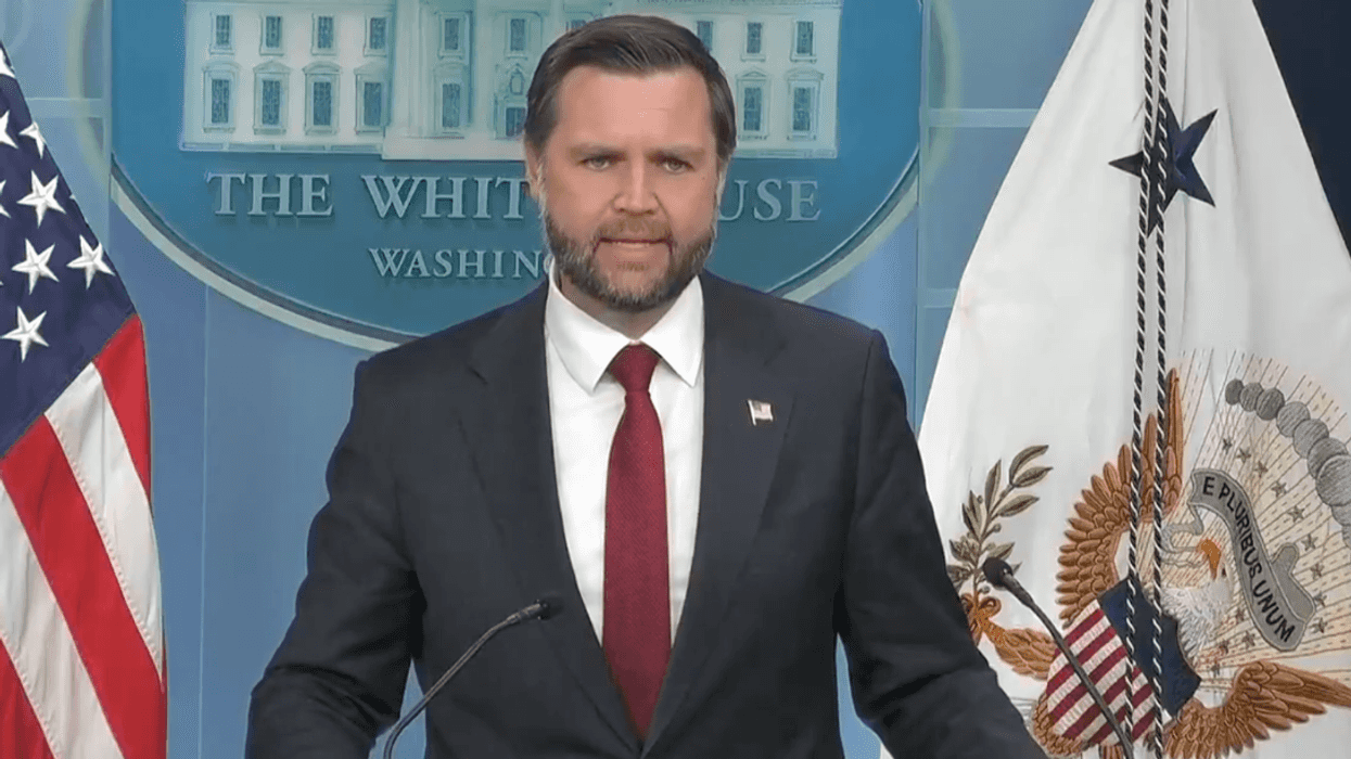 Screenshot of JD Vance