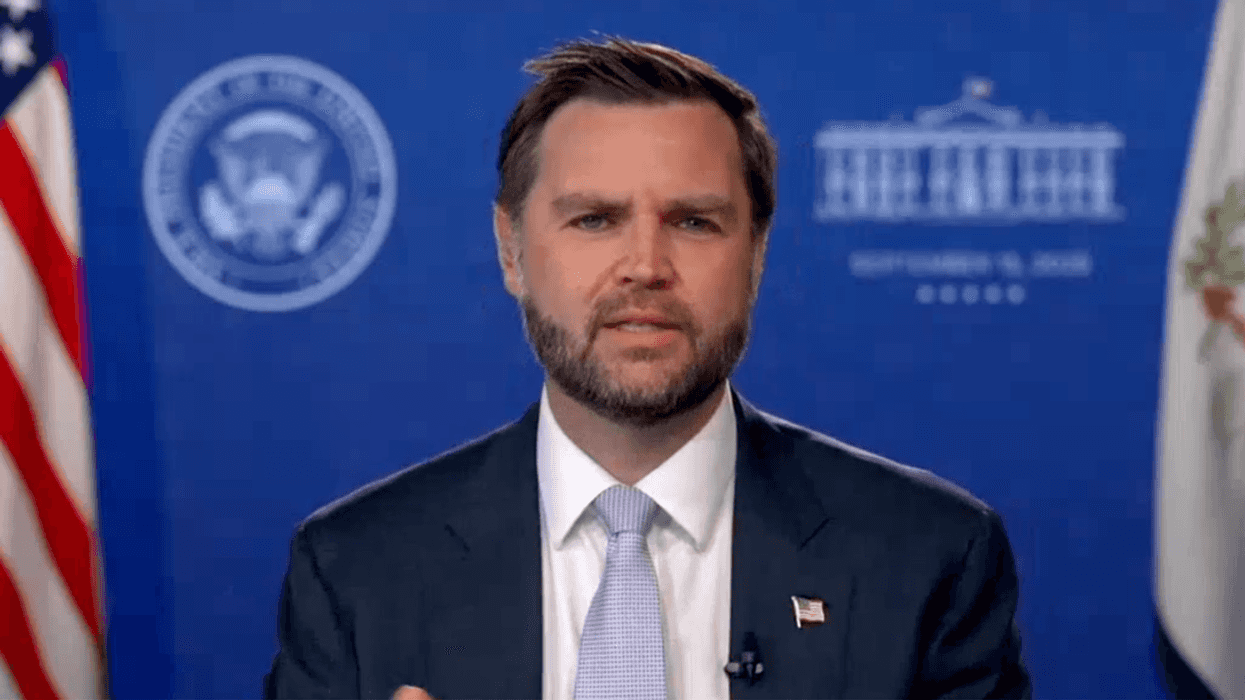 Screenshot of JD Vance