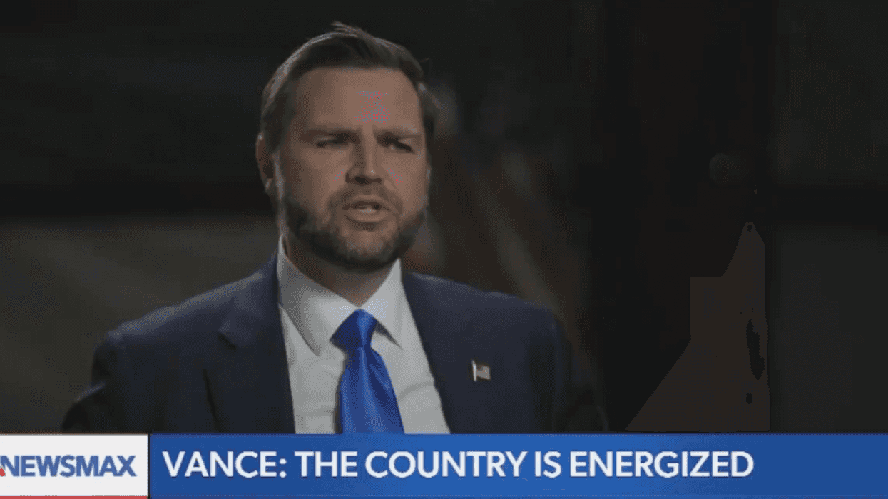 Screenshot of JD Vance