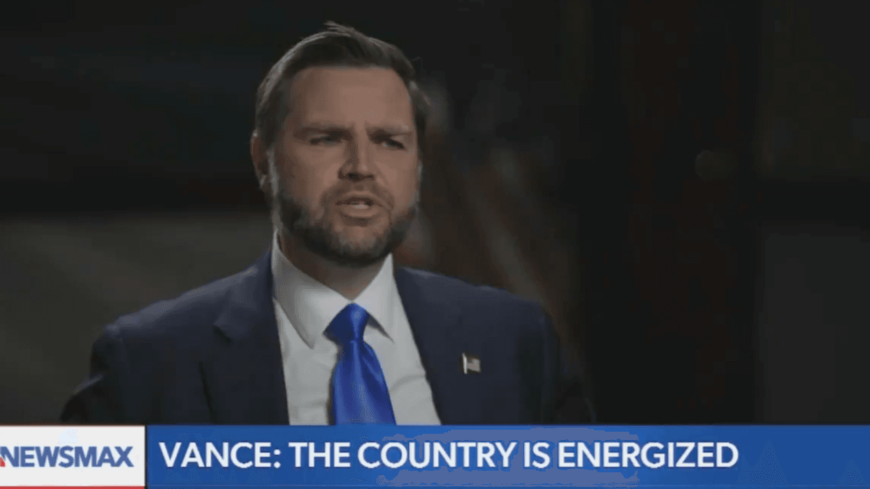 Screenshot of JD Vance