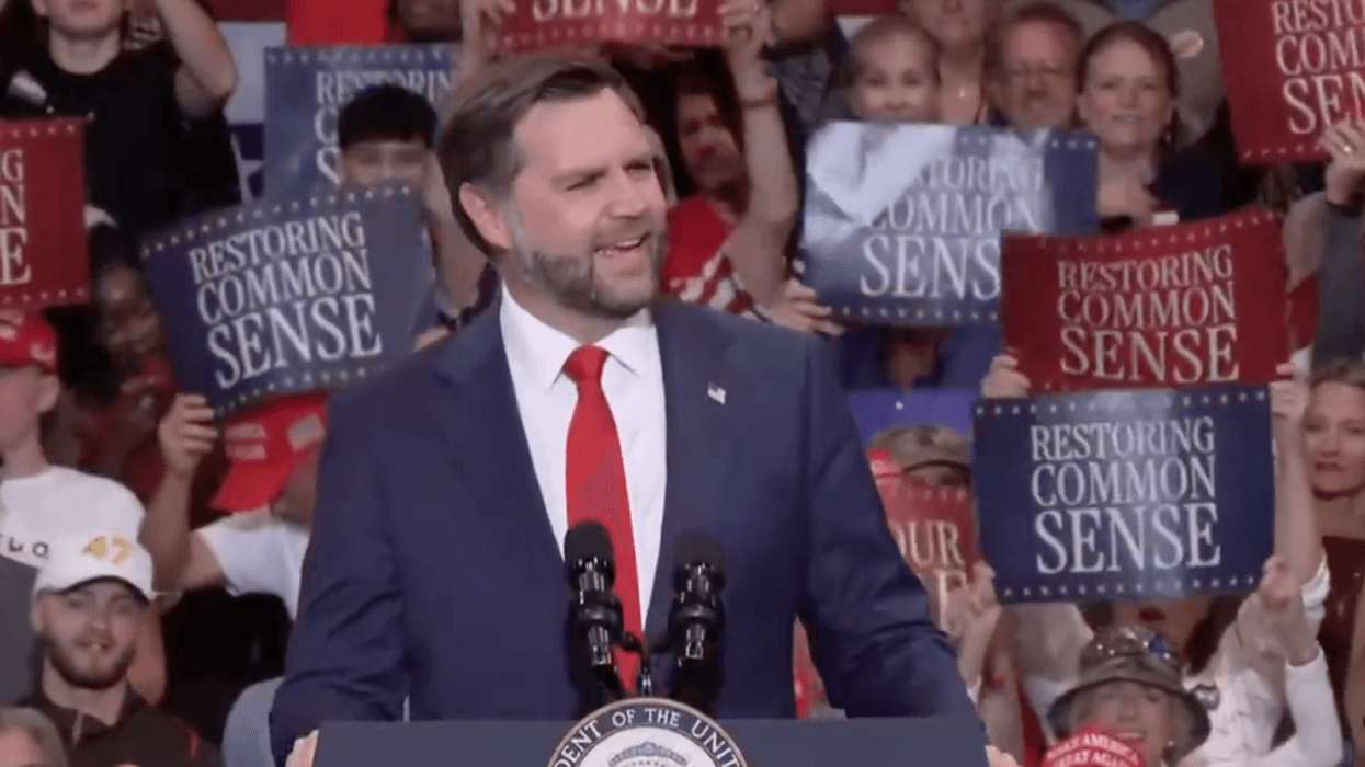 Screenshot of JD Vance