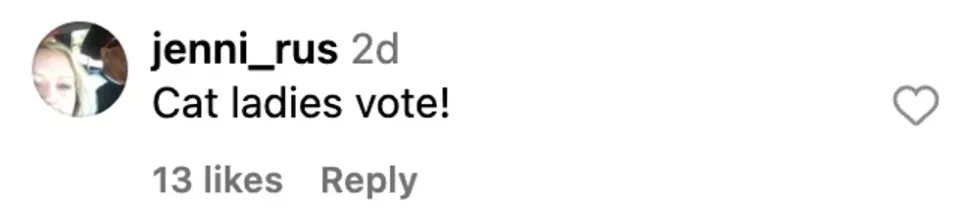 Screenshot of @jenni_rus' post