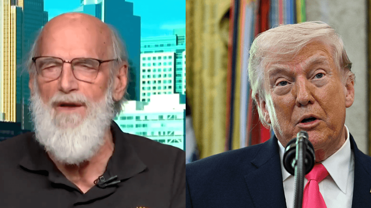 Screenshot of Jesse Ventura; Donald Trump