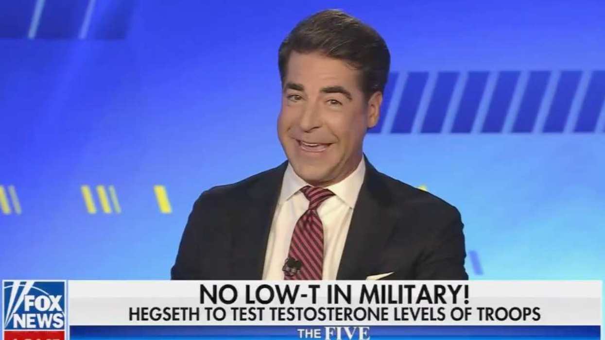 Screenshot of Jesse Watters from Fox News
