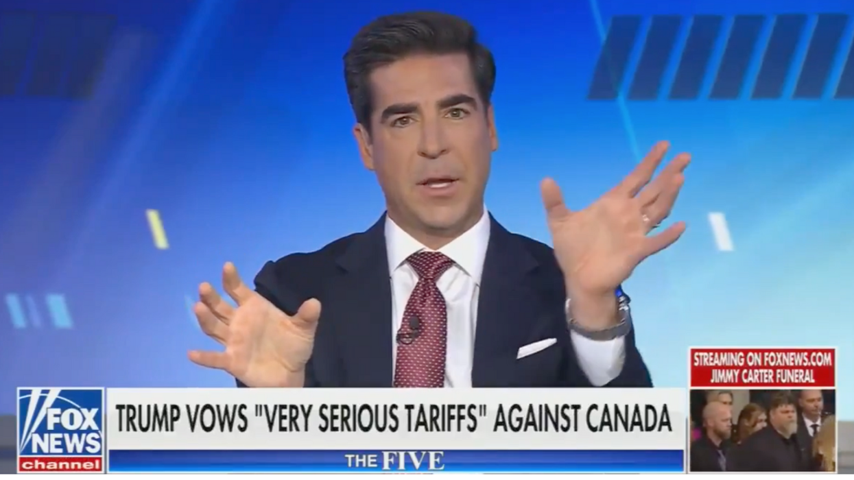 Screenshot of Jesse Watters