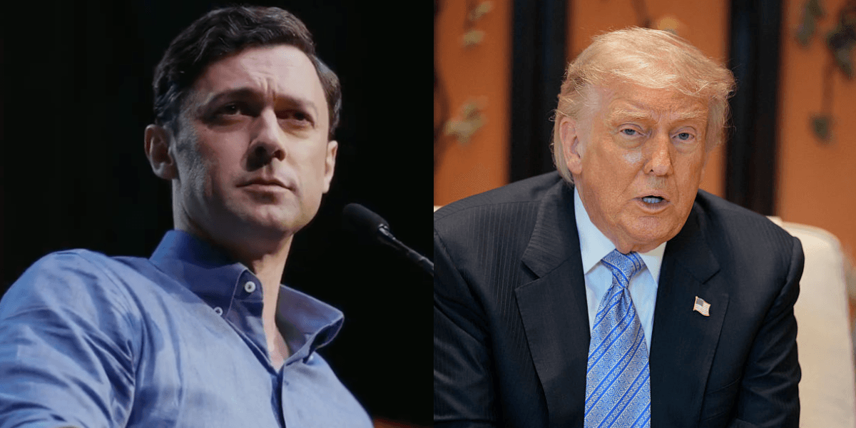Jon Ossoff Perfectly Explains Why Trump Wants To Build His Ballroom And Put His Face On Money—And Yep, That Tracks