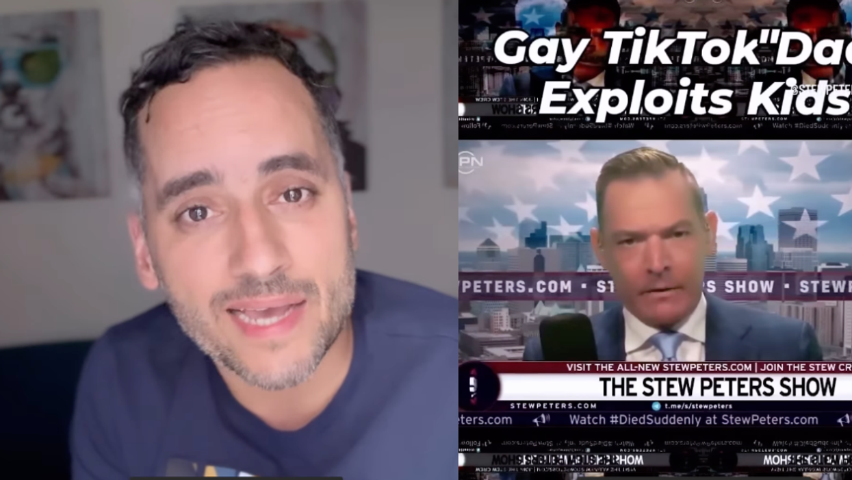 Screenshot of Jose´Rolón; Screenshot of Stew Peters