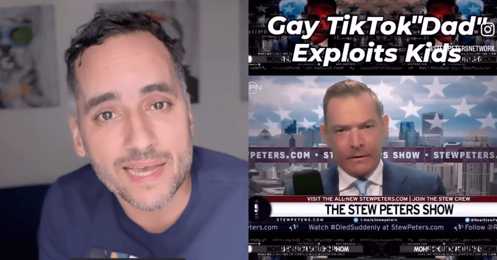 Screenshot of Jose´Rolón; Screenshot of Stew Peters