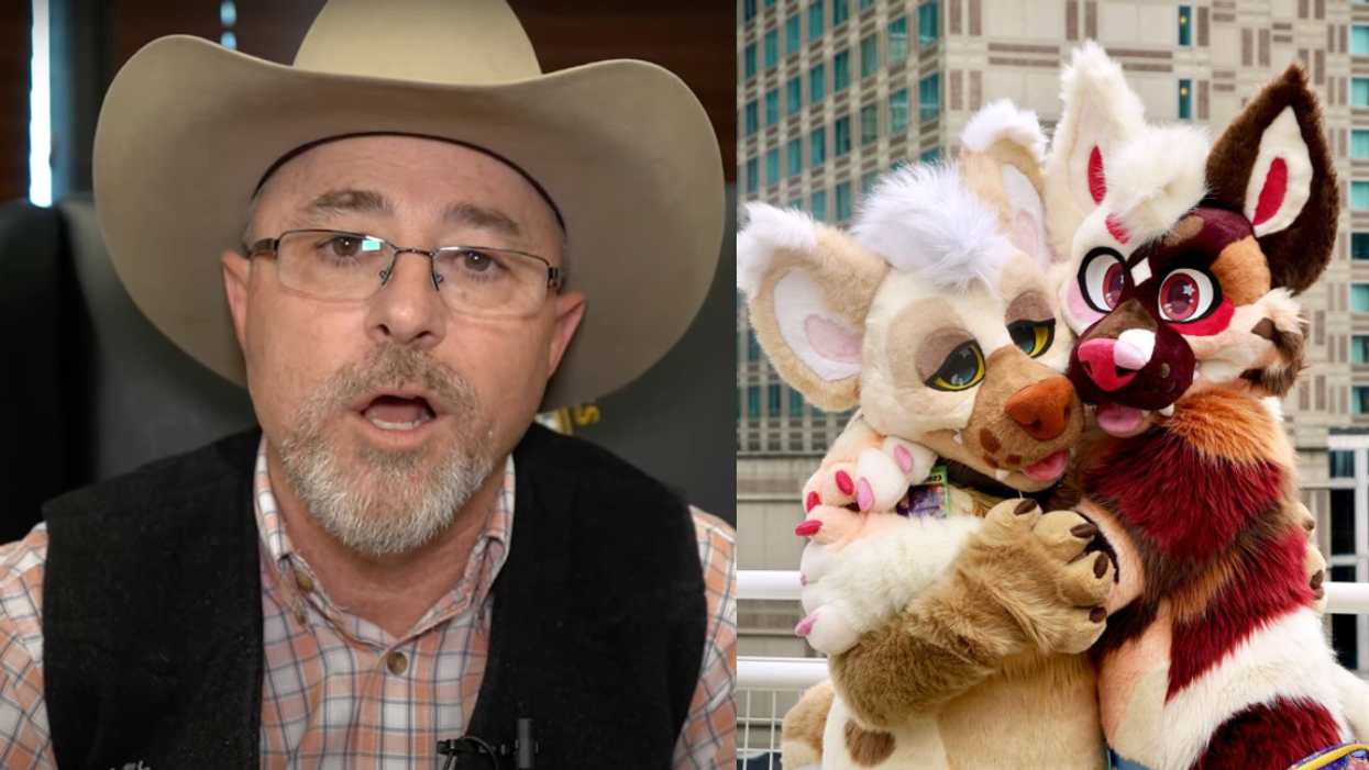 Screenshot of Justin Humphrey; Furries at a furry convention in Pittsburgh, Pennsylvania