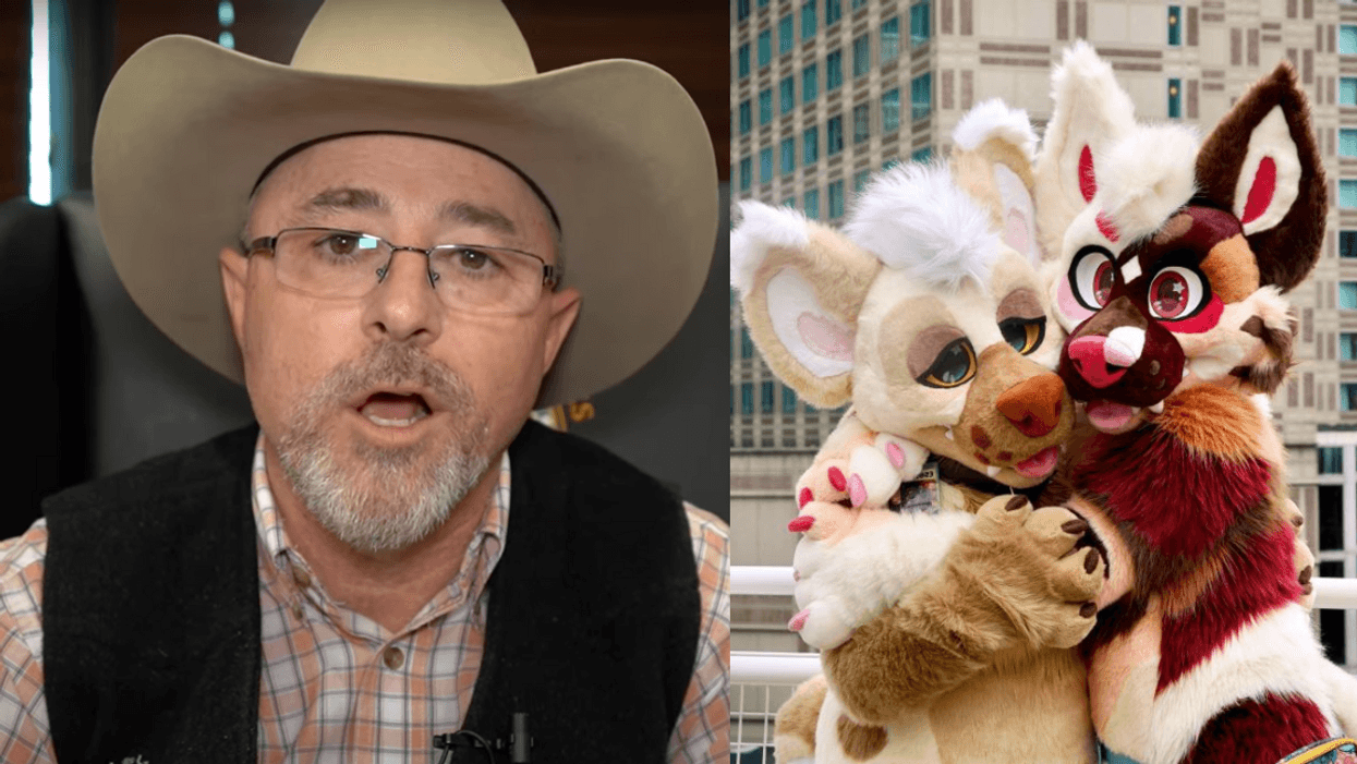 Screenshot of Justin Humphrey; Furries at a furry convention in Pittsburgh, Pennsylvania