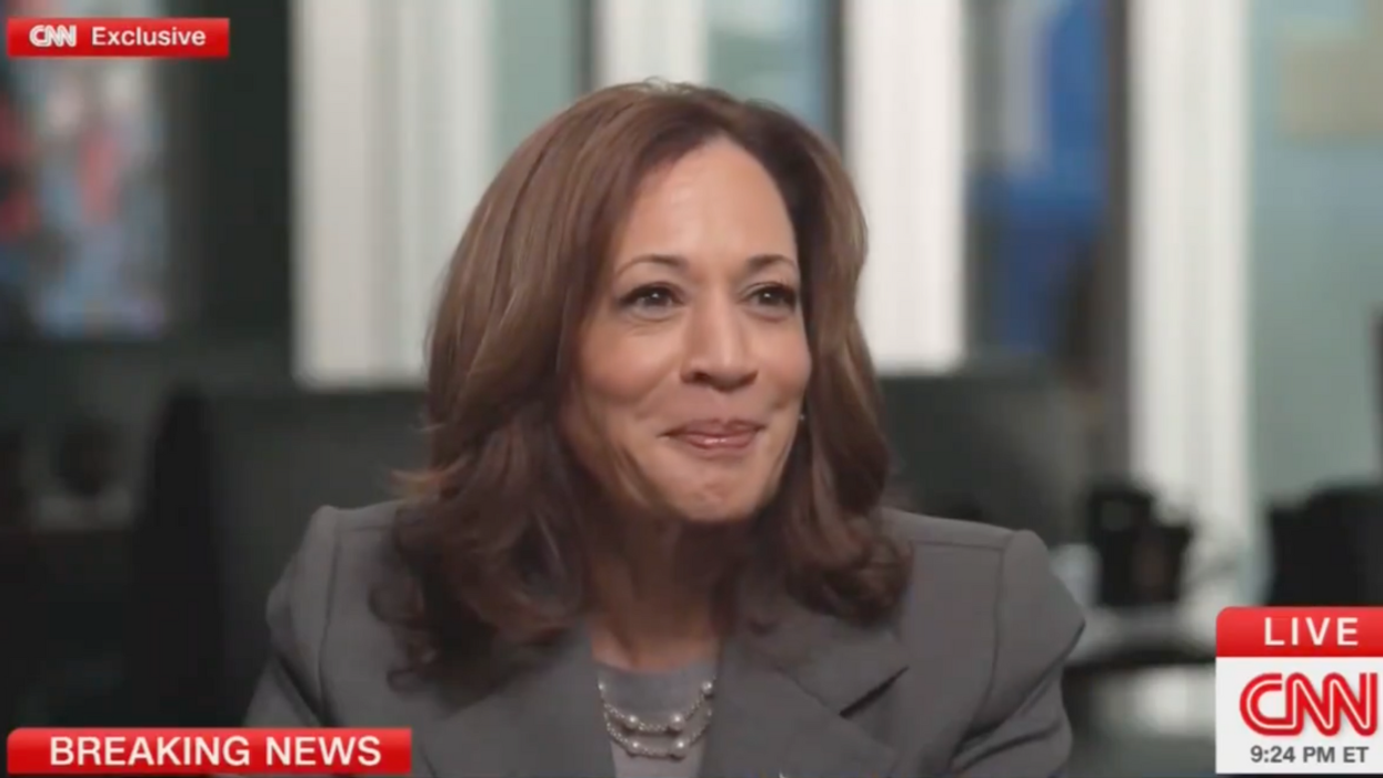 Screenshot of Kamala Harris