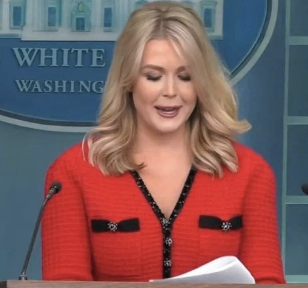 Screenshot of Karoline Leavitt