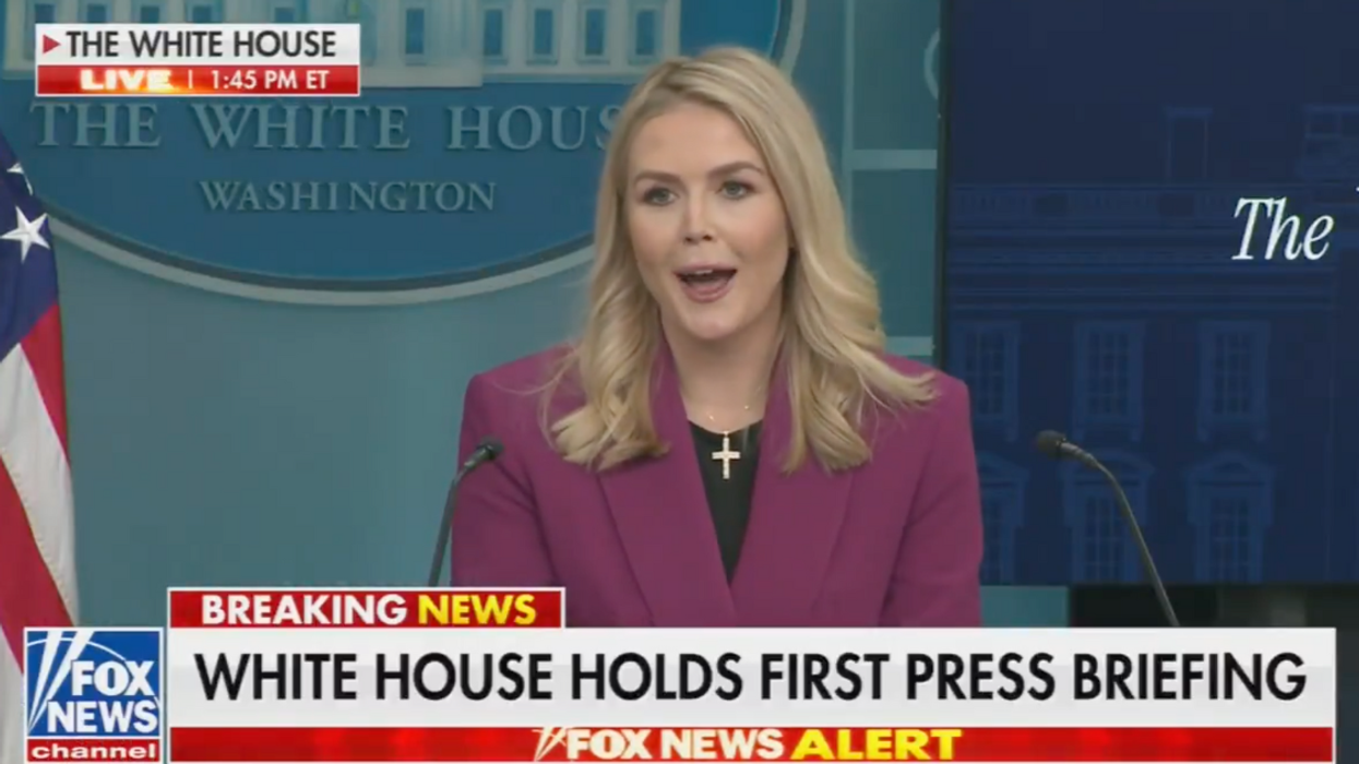 Screenshot of Karoline Leavitt