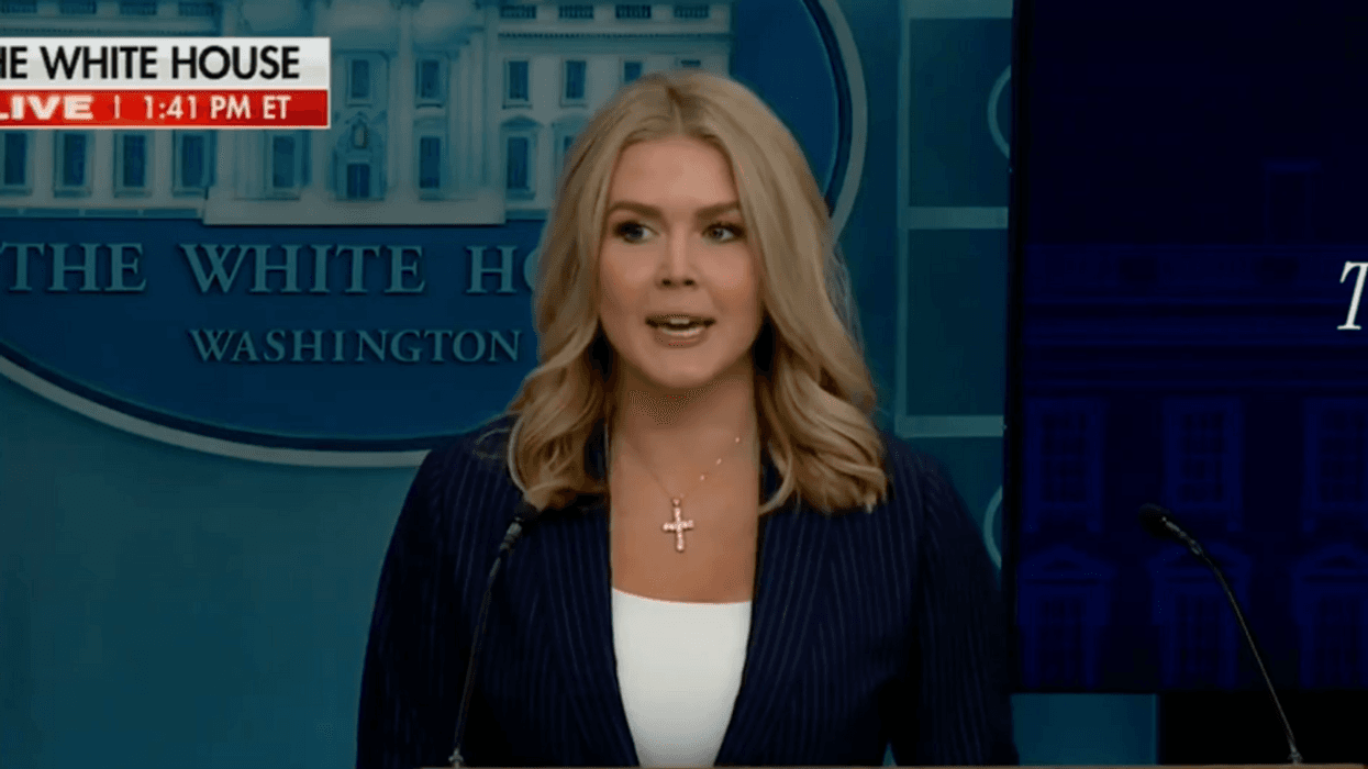 Screenshot of Karoline Leavitt