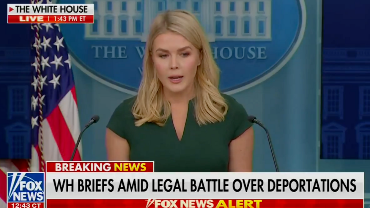 Screenshot of Karoline Leavitt