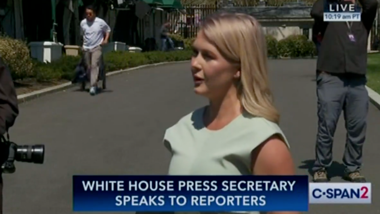 Screenshot of Karoline Leavitt