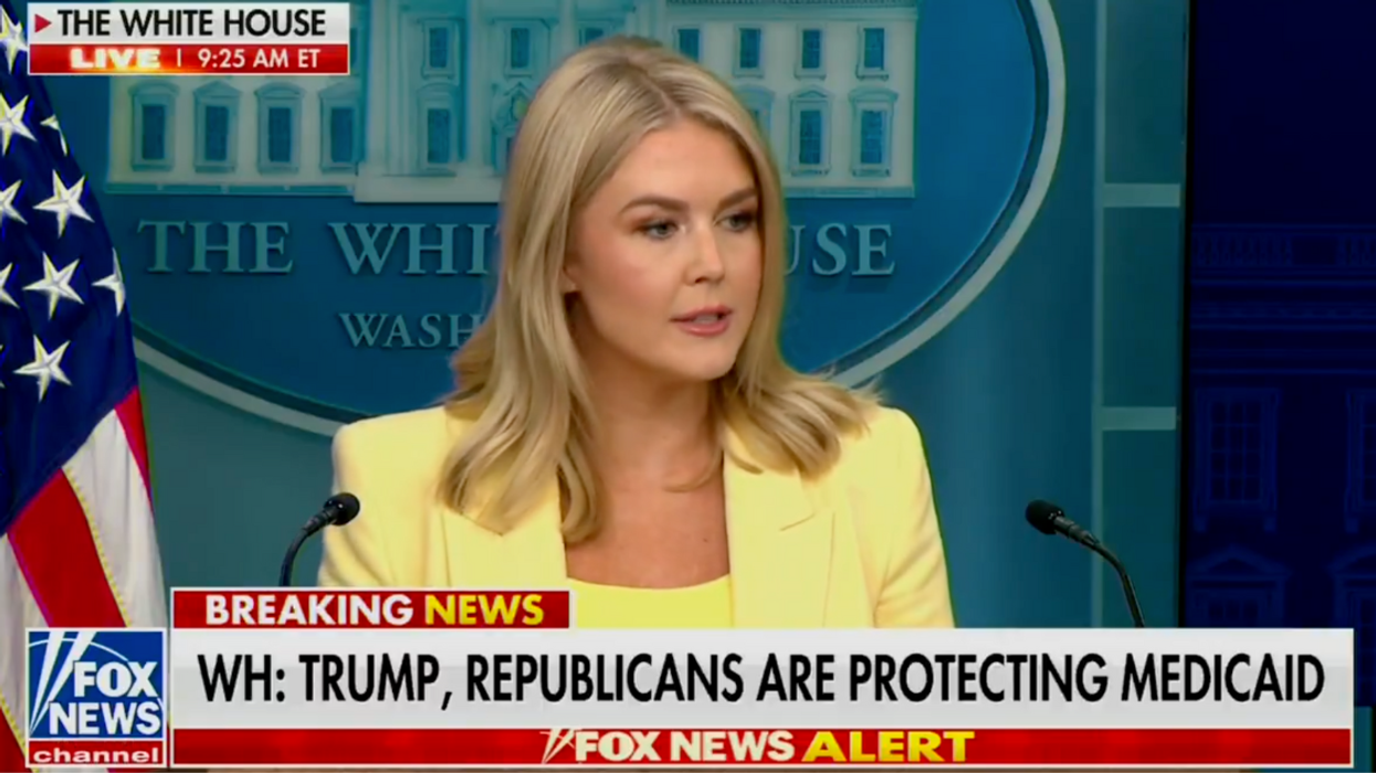 Screenshot of Karoline Leavitt