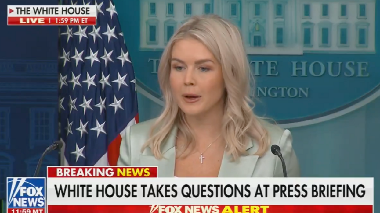 Screenshot of Karoline Leavitt