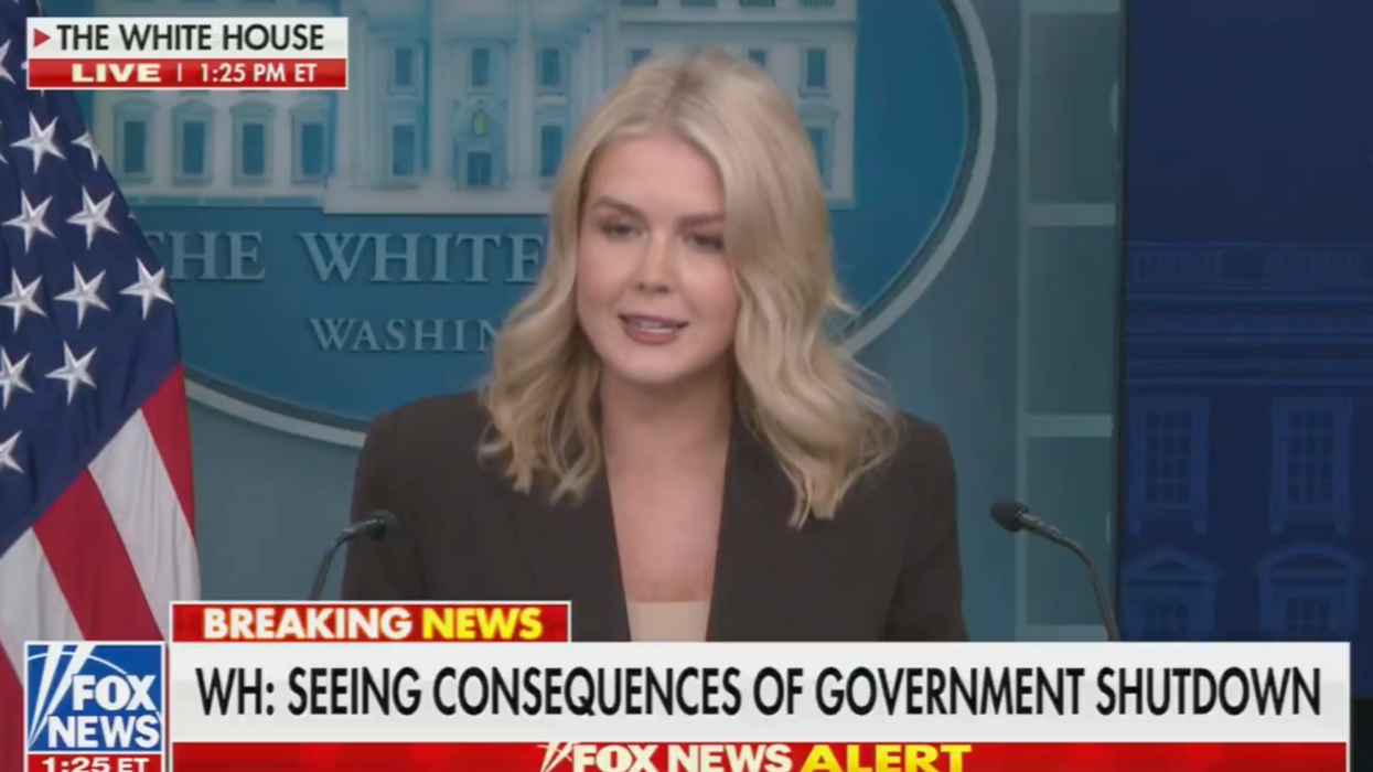 Screenshot of Karoline Leavitt