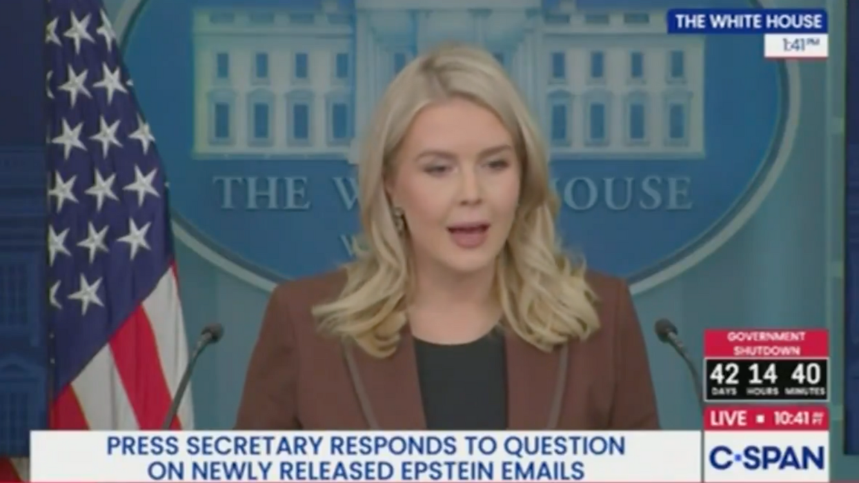 Screenshot of Karoline Leavitt