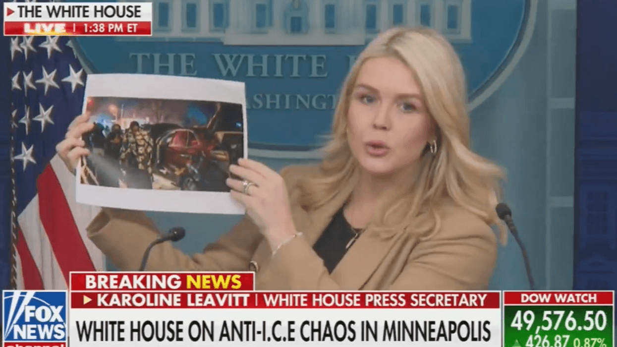 Screenshot of Karoline Leavitt