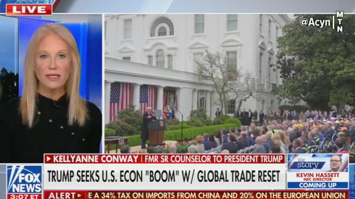 Screenshot of Kellyanne Conway on Fox News