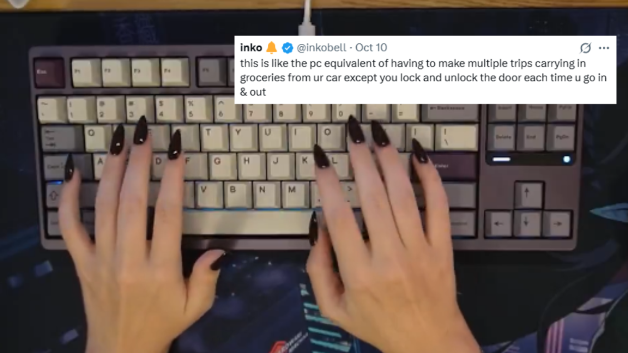 Screenshot of @kumee's X post; X user @inkobell's tweet