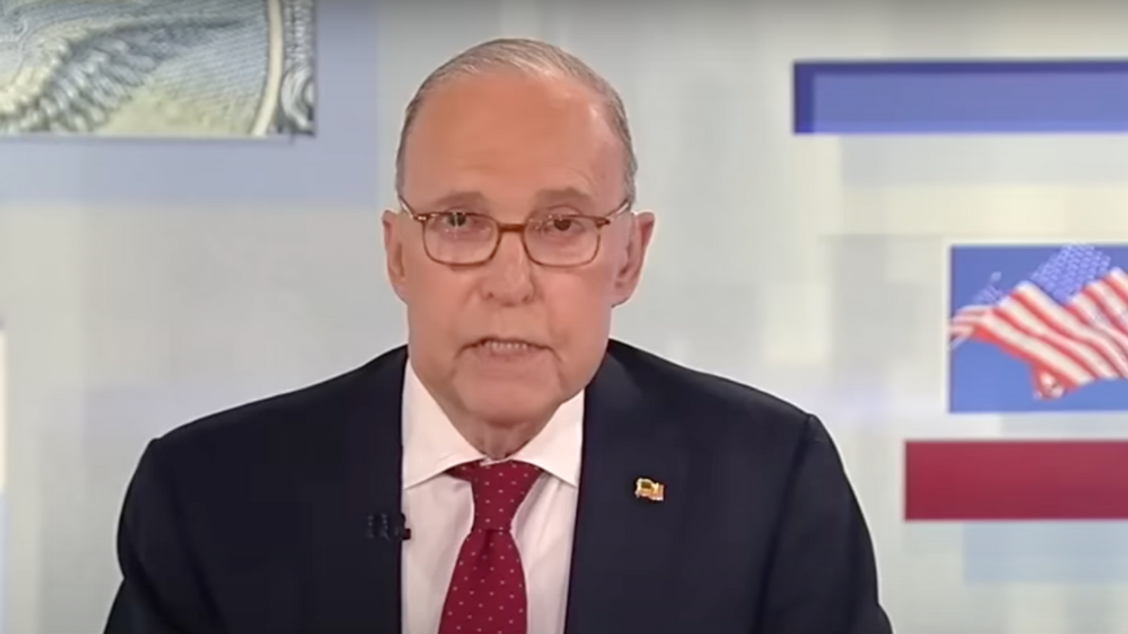 Screenshot of Larry Kudlow