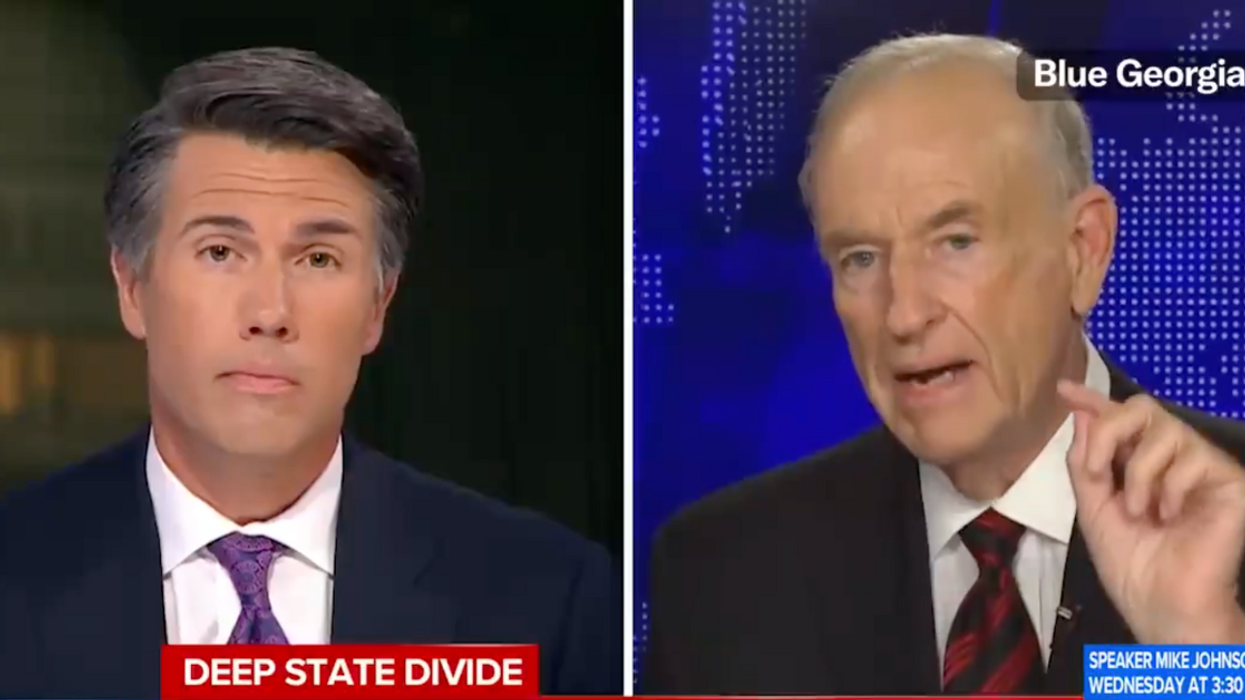 Screenshot of Leland Vittert and Bill O'Reilly