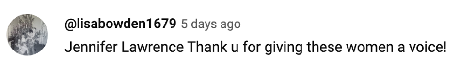 Screenshot of @lisabowden1679's post