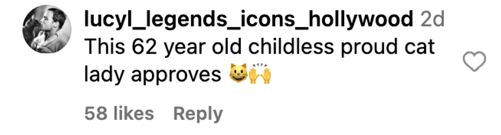 Screenshot of @lucyl_legends_icons_hollywood's post