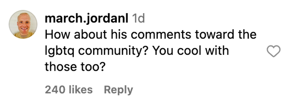 Screenshot of @march.jordanl's post