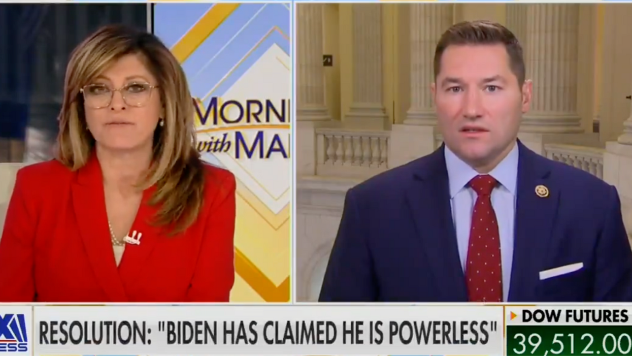 Screenshot of Maria Bartiromo and Guy Reschenthaler