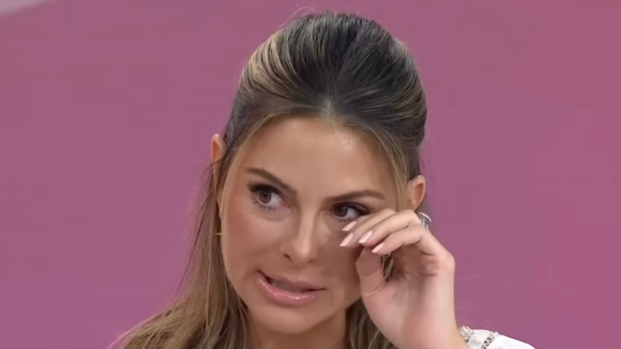 Screenshot of Maria Menounos in her interview with Hoda Kotb