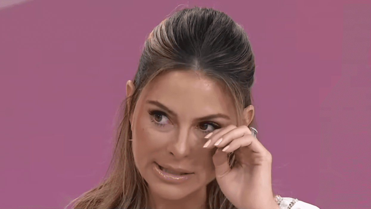 Screenshot of Maria Menounos in her interview with Hoda Kotb