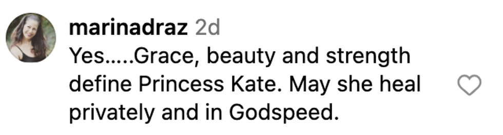 Screenshot of @marinadraz's post