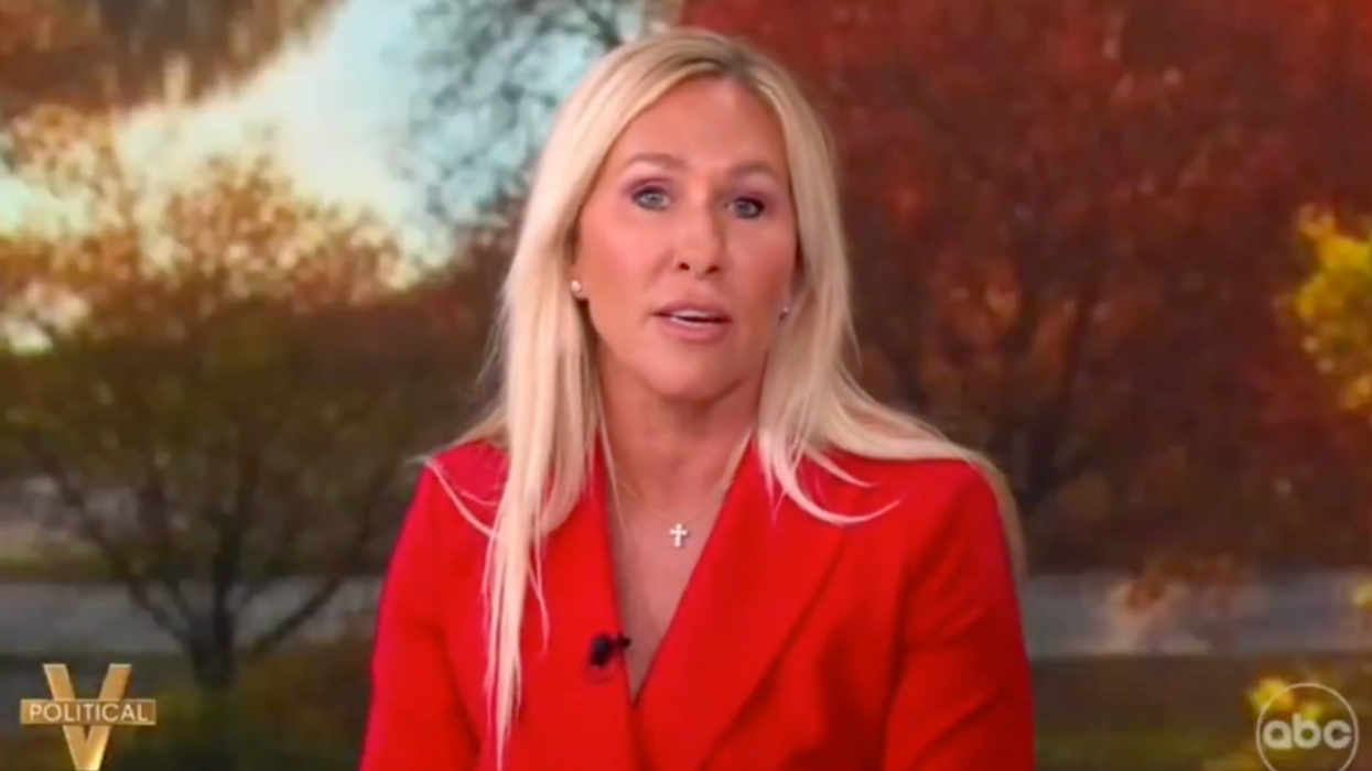 Screenshot of Marjorie Taylor Greene