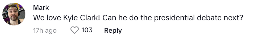 Screenshot of @markie_mark27's post