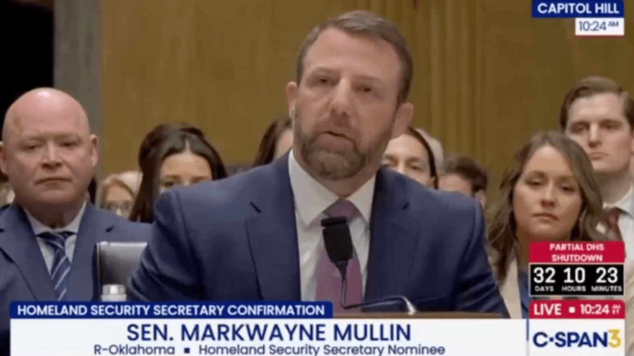 Screenshot of Markwayne Mullin