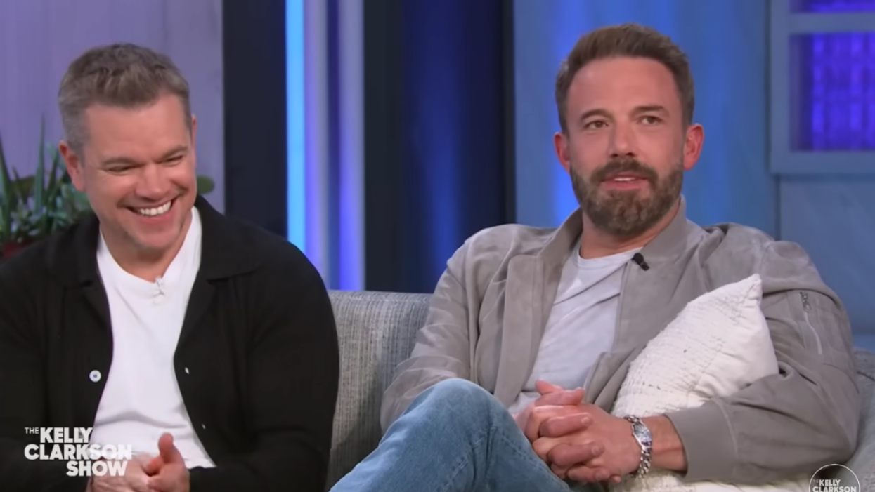 Screenshot of Matt Damon and Ben Affleck