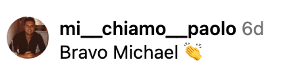 Screenshot of @mi_chiamo_paolo's post