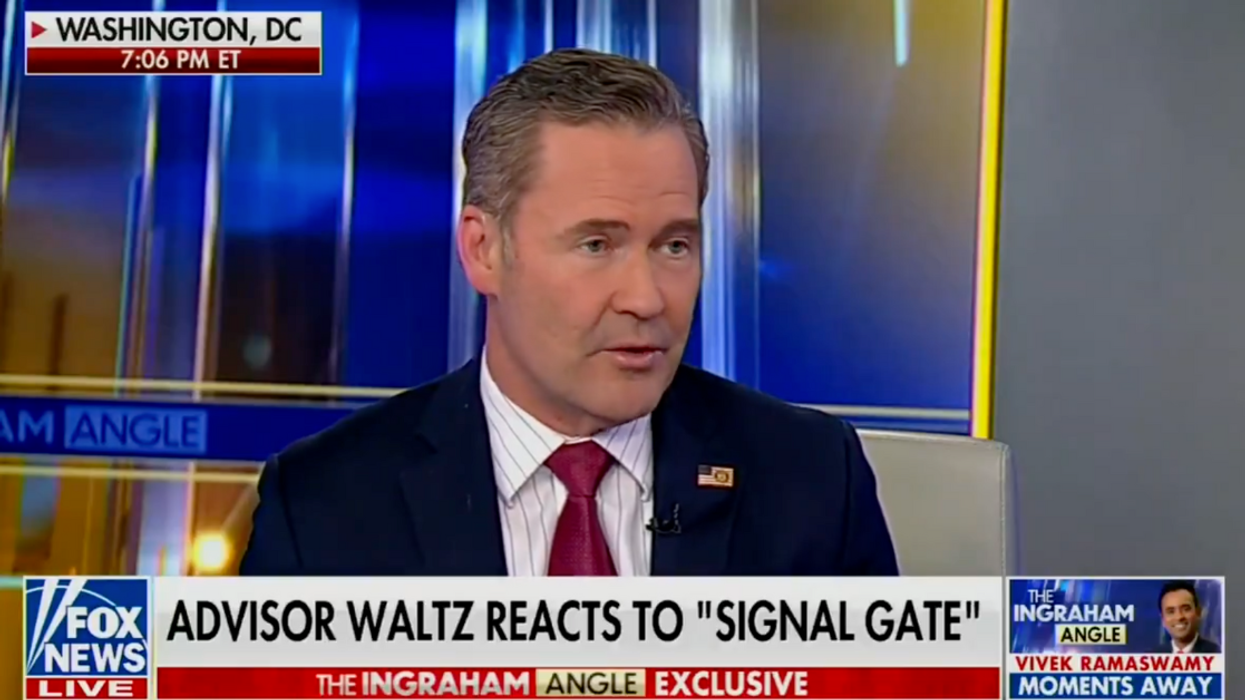 Screenshot of Michael Waltz
