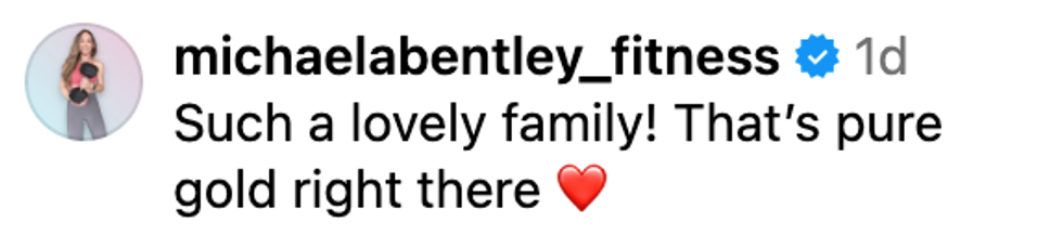 Screenshot of @michaelabentley_fitness's post