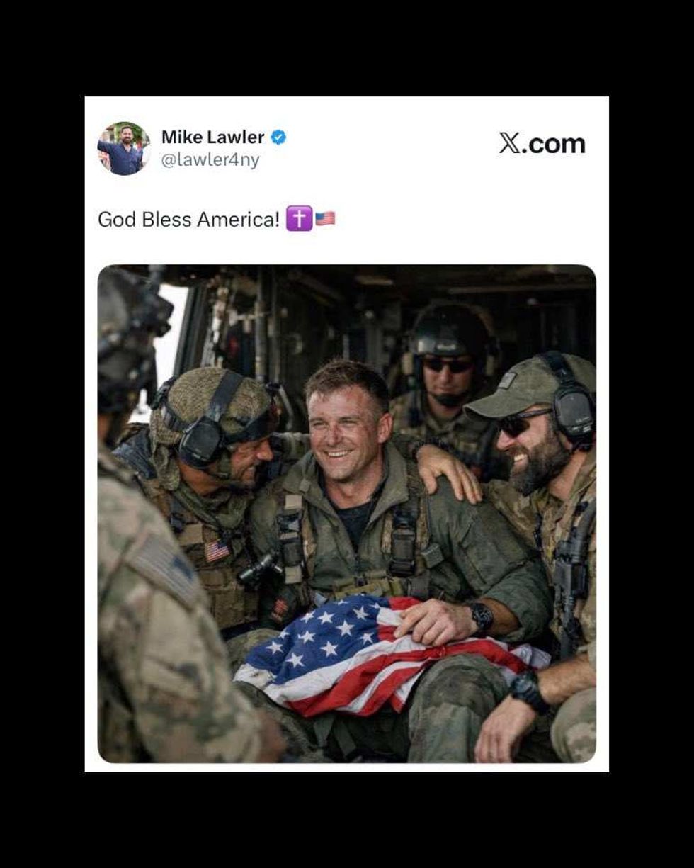 Screenshot of Mike Lawler's post