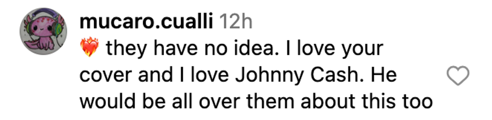 Screenshot of @mucaro.cualli's post