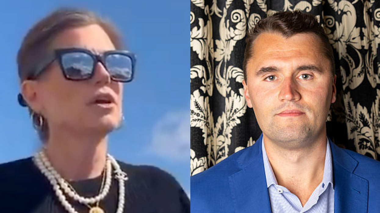 Screenshot of Nancy Mace; Charlie Kirk