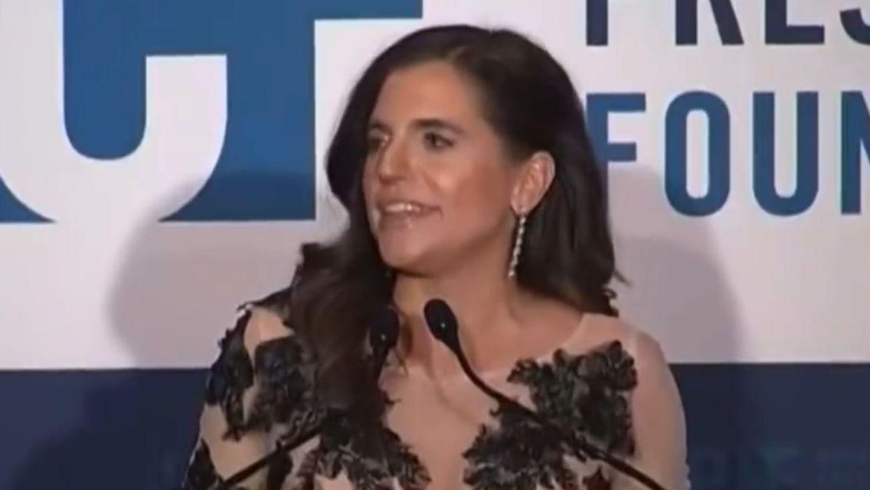 Screenshot of Nancy Mace from the annual Washington Press Club Foundation Dinner