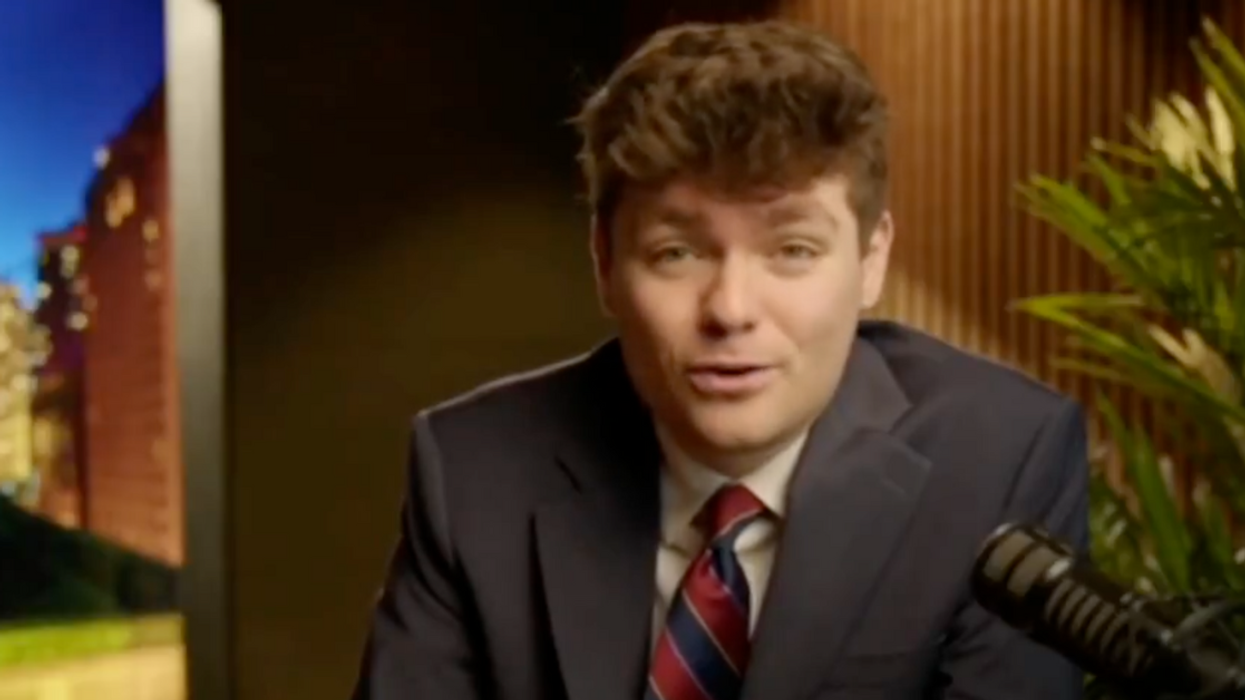 Screenshot of Nick Fuentes