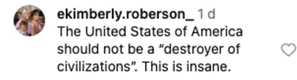 Screenshot of post by @ekimberly.robertson_